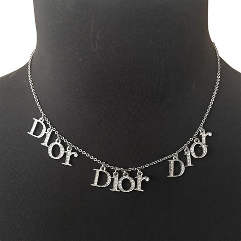 bijoux dior argent|genuine christian Dior.